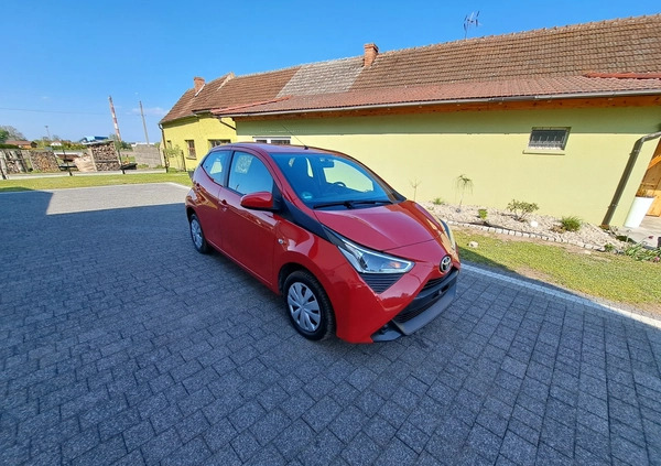 Toyota Aygo cena 39500 przebieg: 51200, rok produkcji 2019 z Opole małe 29